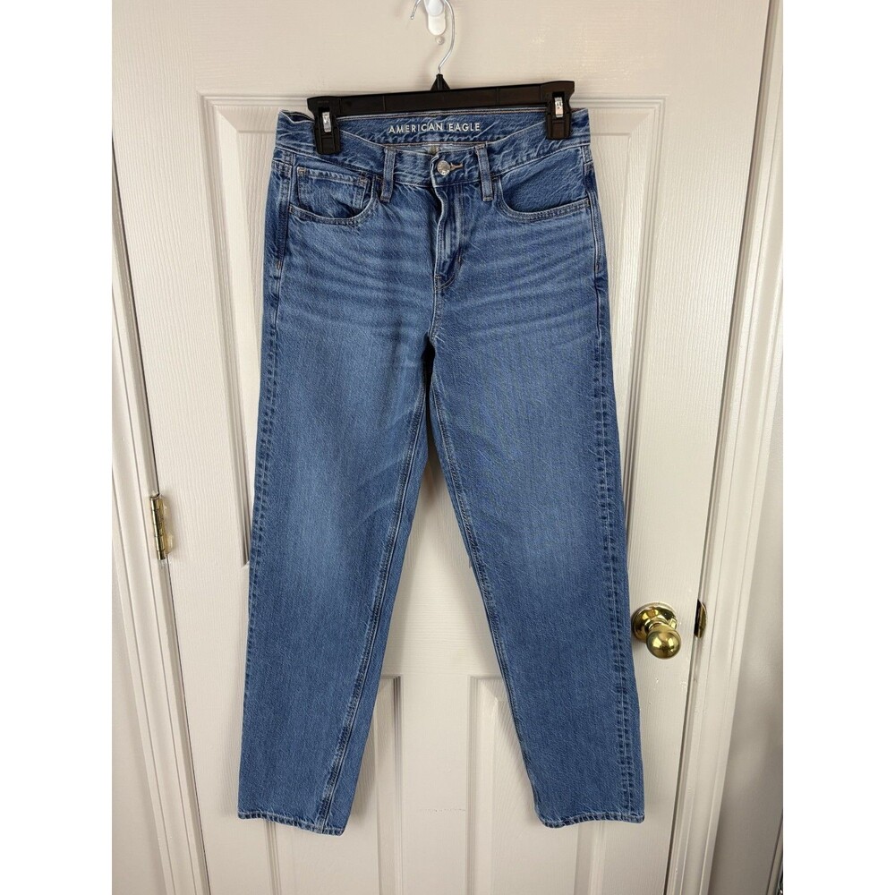 American Eagle 90s Straight Jeans Womens Size 2 Long 268